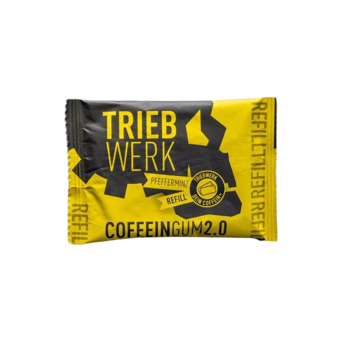 Coffein Gum 2.0 | Žvečilni gumi s kofeinom | Povečaj energijo | TriebWerk Slovenija