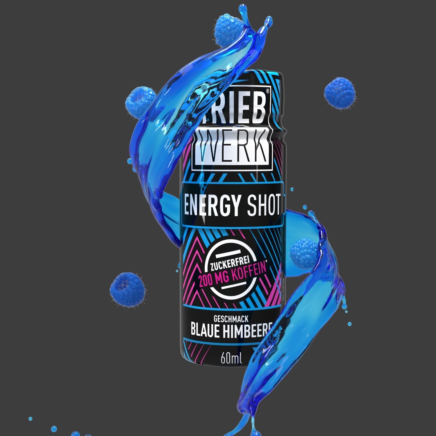 Energy Shot napitek za športnike | 200mg kofeina | TriebWerk Slovenija